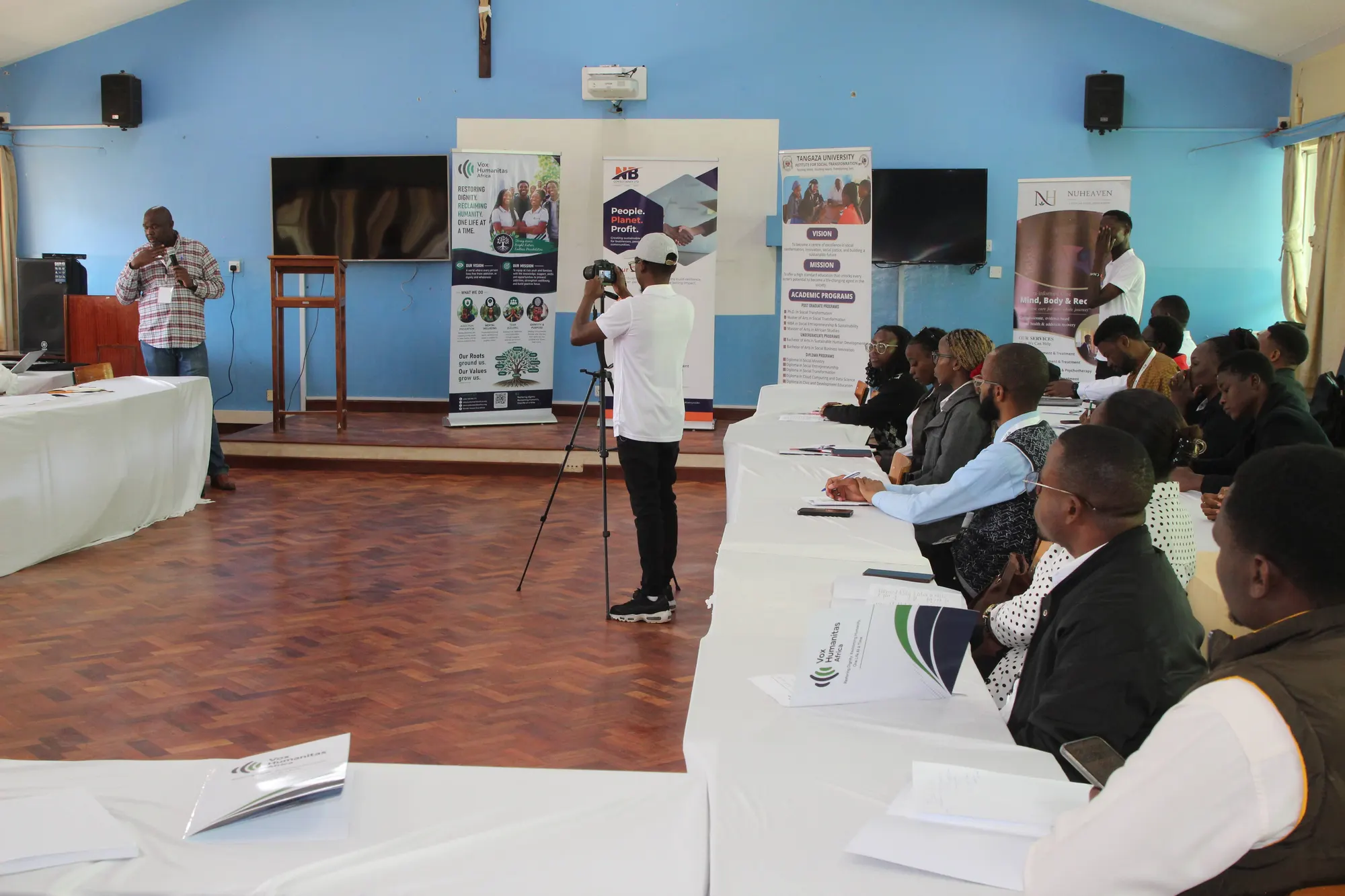 Vox Humanitas Africa programs and services workshop